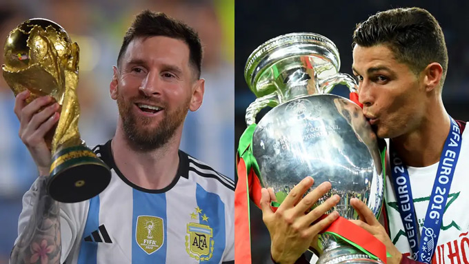 Ronaldo còn chưa ở gần đẳng cấp của Messi