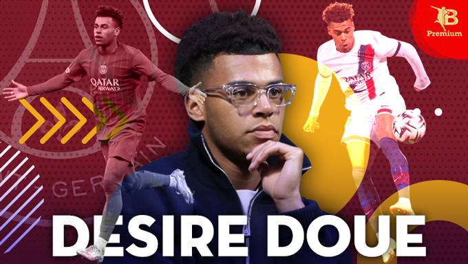 Desire Doue vừa giành danh hiệu Cậu bé vàng 2025