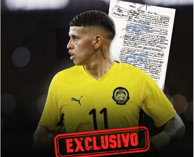 Sau Fancudo Graces, báo chí Argentina vừa tiếp tục công bố thêm bằng chứng cho thấy Imanol Machuca không có gốc gác Malaysia 