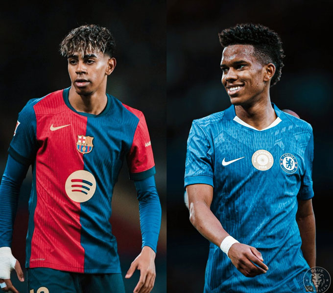 Estevao và Yamal đang tạo nên cuộc ganh đua thú vị của các cầu thủ 18 tuổi
