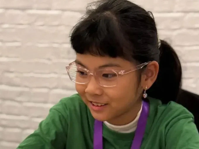 Kỳ thủ Võ Lan Khuê sinh năm 2018