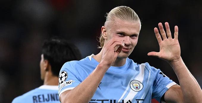 Haaland đang đạt hiệu suất ghi bàn vô cùng đáng nể