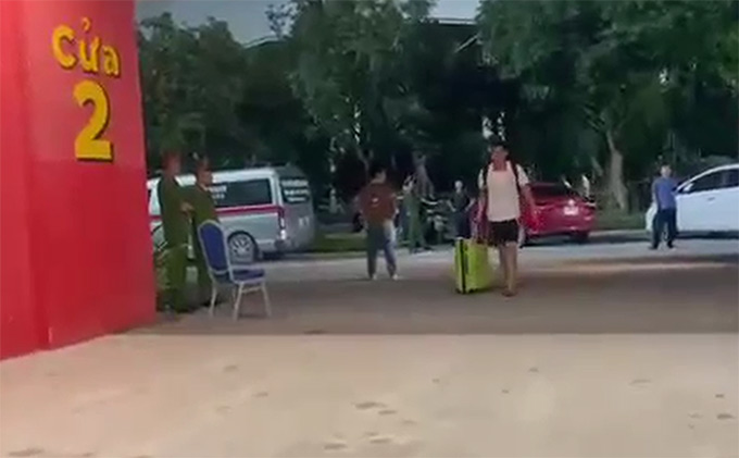 CLB Thể Công Viettel đến sân lúc 18h15 