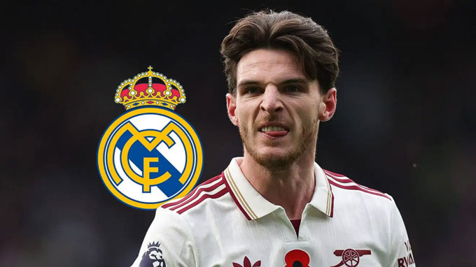 Rice đang được Real quan tâm