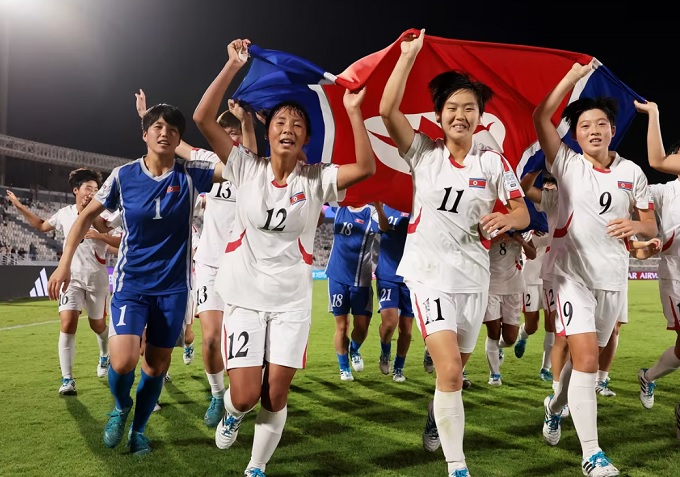 U17 nữ Triều Tiên toàn thắng suốt giải