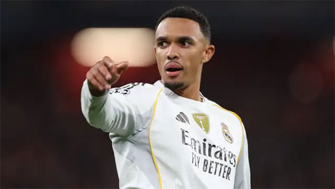 Alexander-Arnold mới có 2 trận vào sân từ đầu ở La Liga mùa này