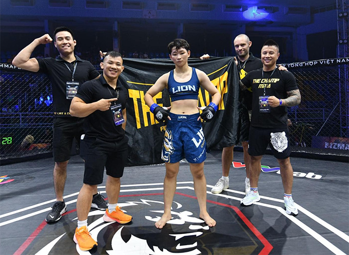 Quỳnh Hoa là niềm hy vọng số 1 của MMA Việt Nam 