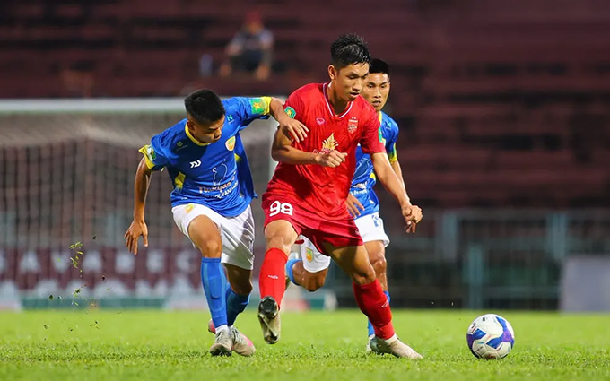 Trọng Đại ghi bàn