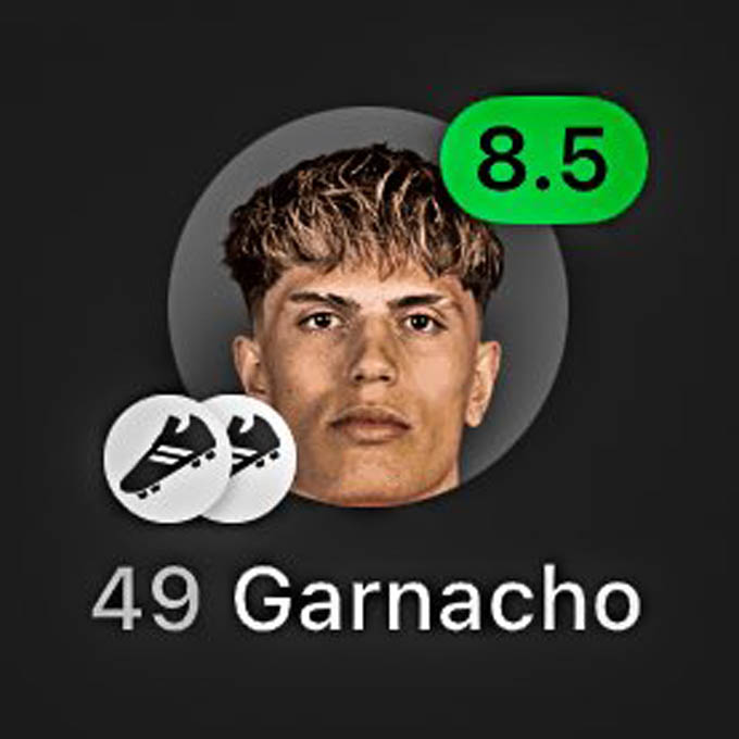 Garnacho đang chơi hay ở Chelsea