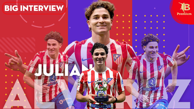 Julian Alvarez vừa chia sẻ rất nhiều điều trong cuộc phỏng vấn độc quyền với France Football