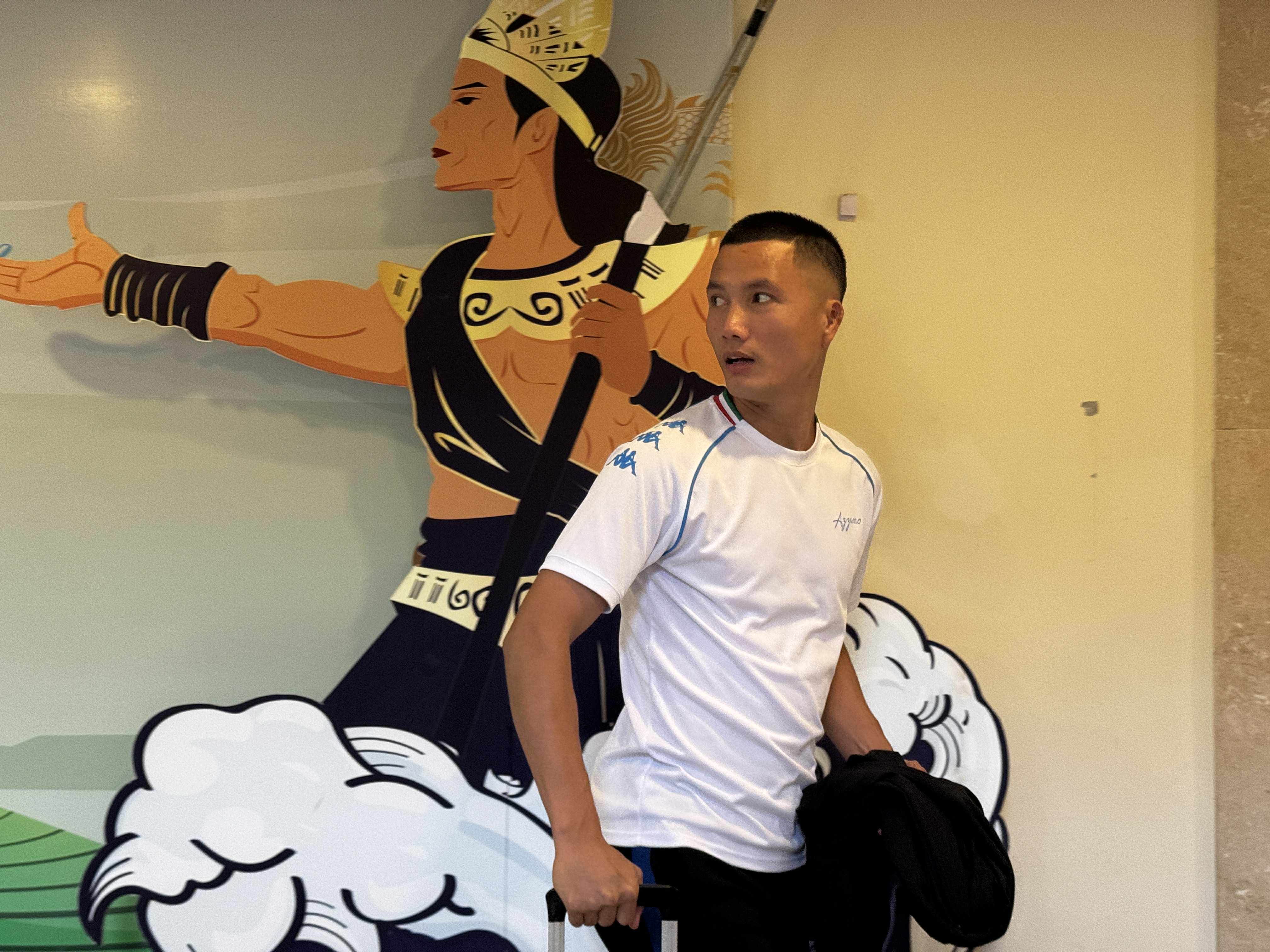 Đình Triệu là một trong những cầu thủ trở lại trong đợt tập trung FIFA Days tháng 11 của đội tuyển Việt Nam