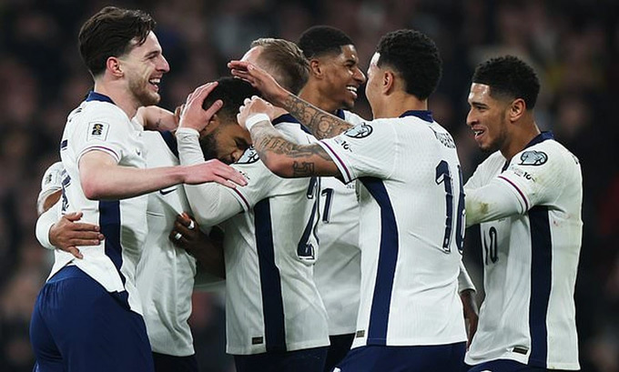 Những đội tuyển như Anh có thể hưởng lợi nếu FIFA thông qua luật mới tại World Cup 2026