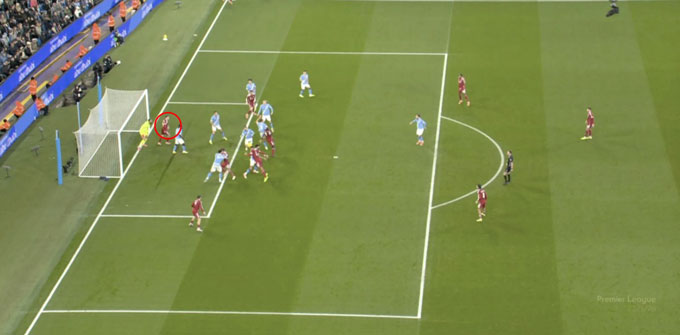 Bàn thắng của Van Dijk bị VAR từ chối vì Robertson việt vị