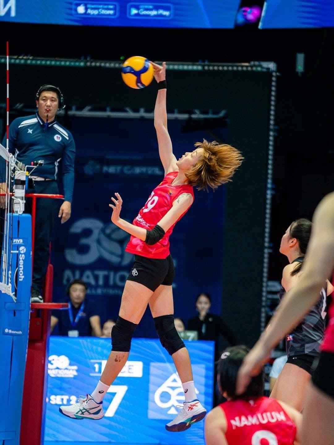 Lý Thị Luyến tỏa sáng ở trận thắng mới đây của Hobby Ace