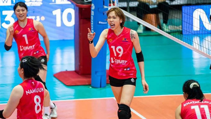 Lý Thị Luyến và các đồng đội giành chiến thắng nghẹt thở