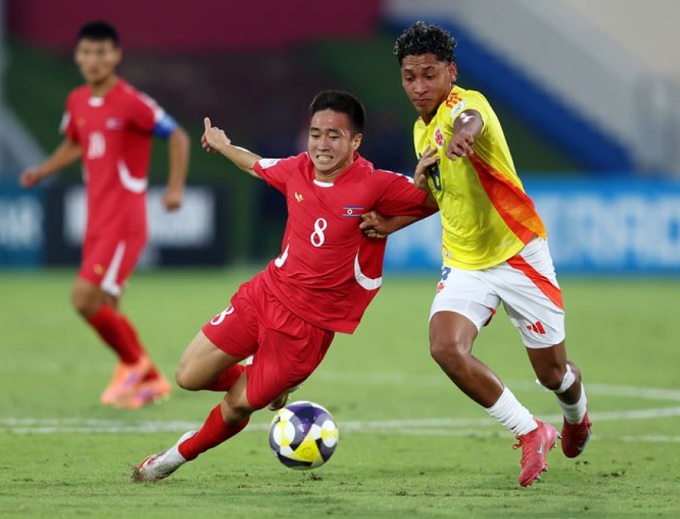 Dù thua nhưng U17 Triều Tiên vẫn giành vé vào vòng 1/8