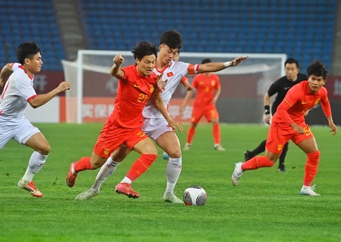 U22 Việt Nam mở màn giải giao hữu bằng trận đấu với U22 Trung Quốc 