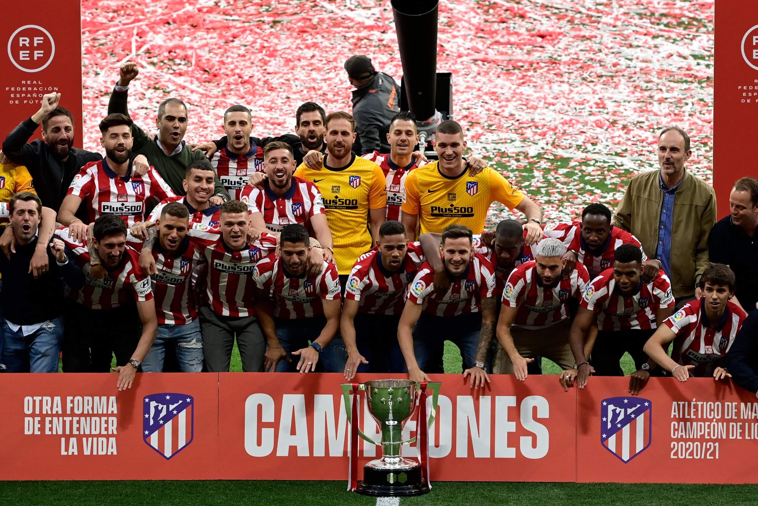 Atletico vô địch La Liga gần nhất vào năm 2021