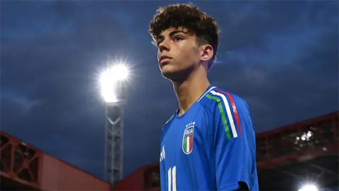 Samuele Inacio đang tỏa sáng tại World Cup U17 trong màu áo U17 Italia