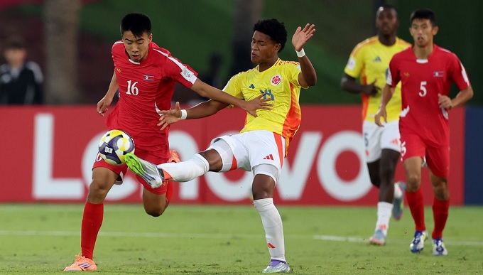 U17 Triền Tiên đụng U17 Venezuela ở vòng 1/16