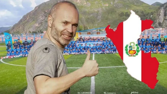 Iniesta vướng rắc rối tại Peru