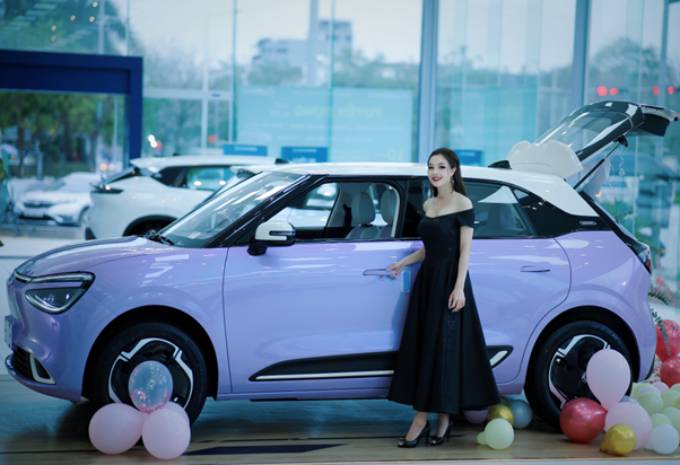 Ngoại thất Dongfeng Box màu tím (phân phối tại thị trường Việt Nam)