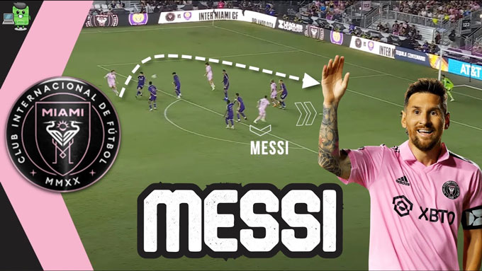Sự xuất hiện của Messi khiến cách chơi của Inter Miami thay đổi rất nhiều