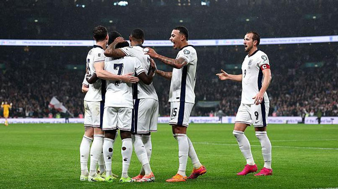 Tuyển Anh đang hừng hực khí thế