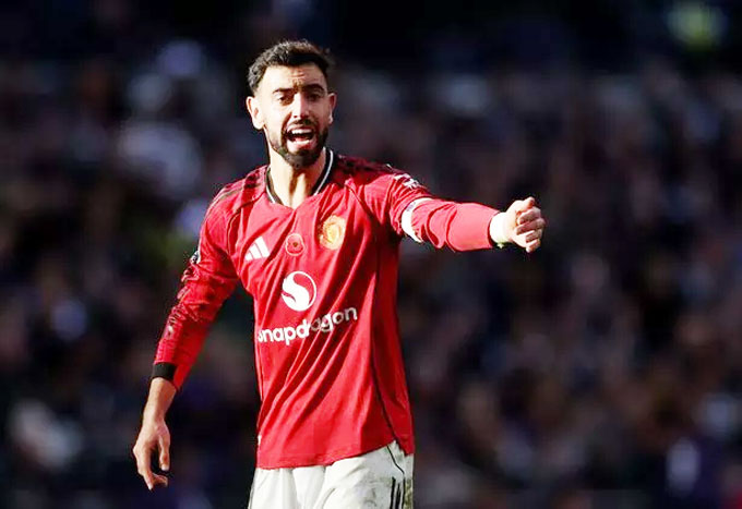 Bruno đã cày ải rất nhiều từ khi sang MU