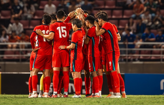 Singapoe hướng đến mục tiêu hòa có bàn thắng trước Hong Kong