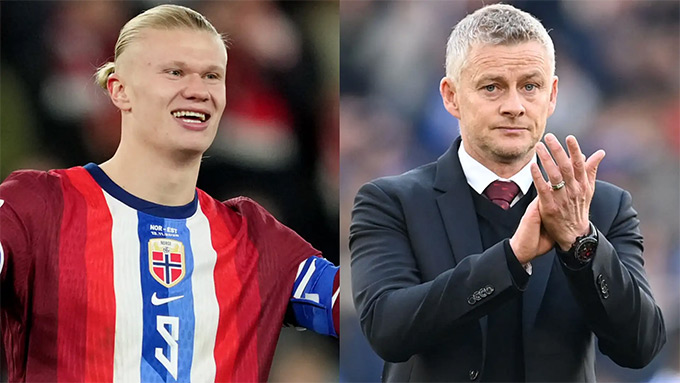Solskjaer muốn dẫn dắt Haaland trong tương lai