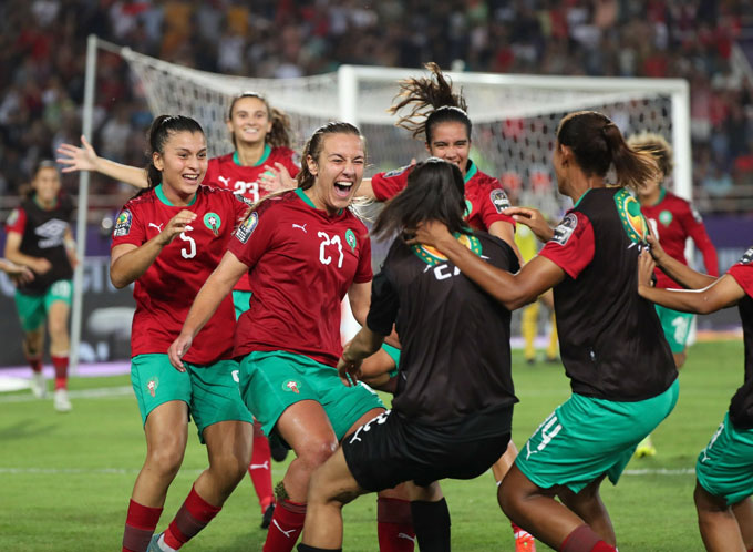 ĐT nữ Morocco từng gây bất ngờ tại World Cup nữ 2023 sau khi giải đấu được mở rộng