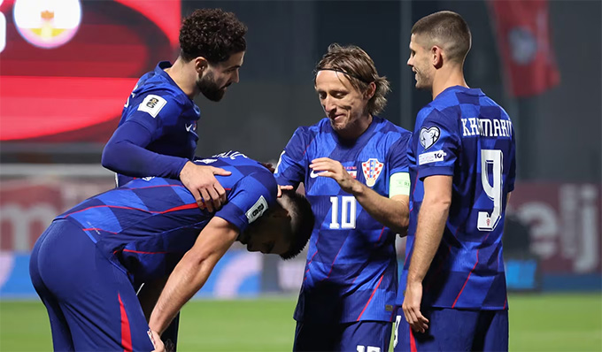 Modric vẫn dẫn dắt Croatia tiến lên, dù đã 40 tuổi