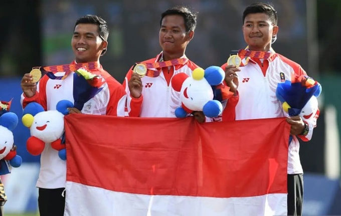ĐT bắn súng Indonesia quyết tâm giành 14 HCV tại SEA Games 2025
