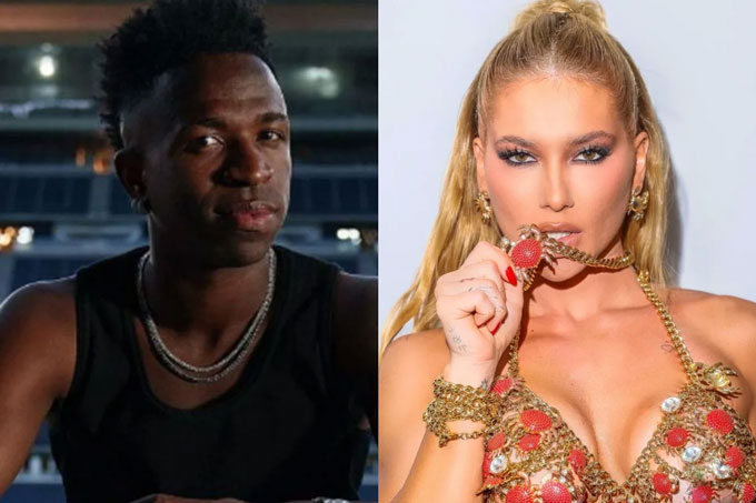Vinicius Junior và bạn gái Virginia Fonseca