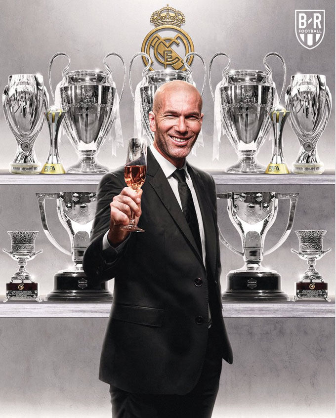 Zidane từng rất thành công khi dẫn dắt Real