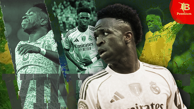 Từ khi trượt Quả bóng vàng 2024, Vinicius sa sút thấy rõ
