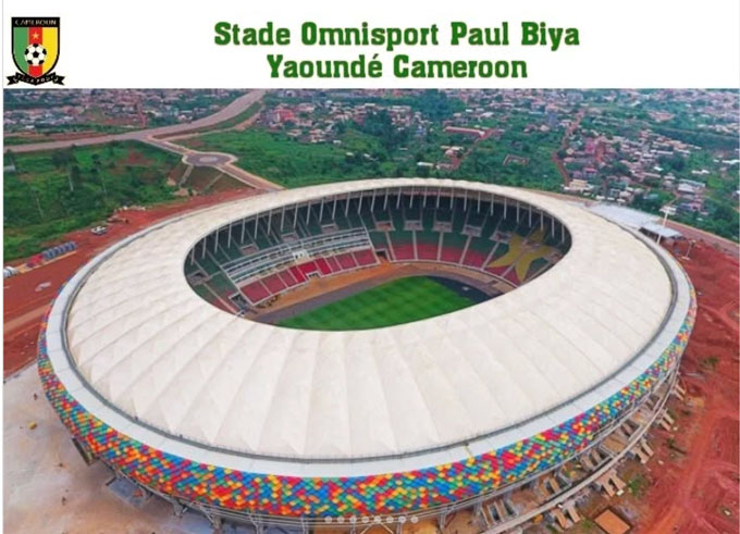 Sân Omnisport sau khi được sửa chữa và nâng cấp