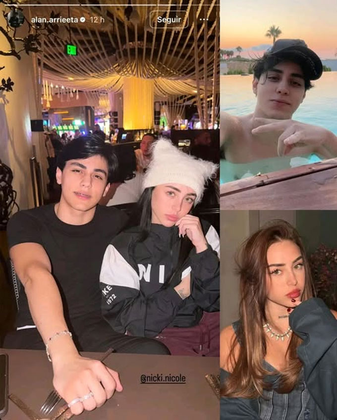Alan Arrieta vui vẻ bên Nicole