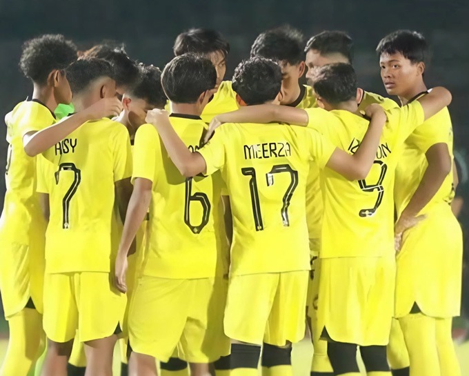 U17 Malaysia đang phải chịu một áp lực cực lớn