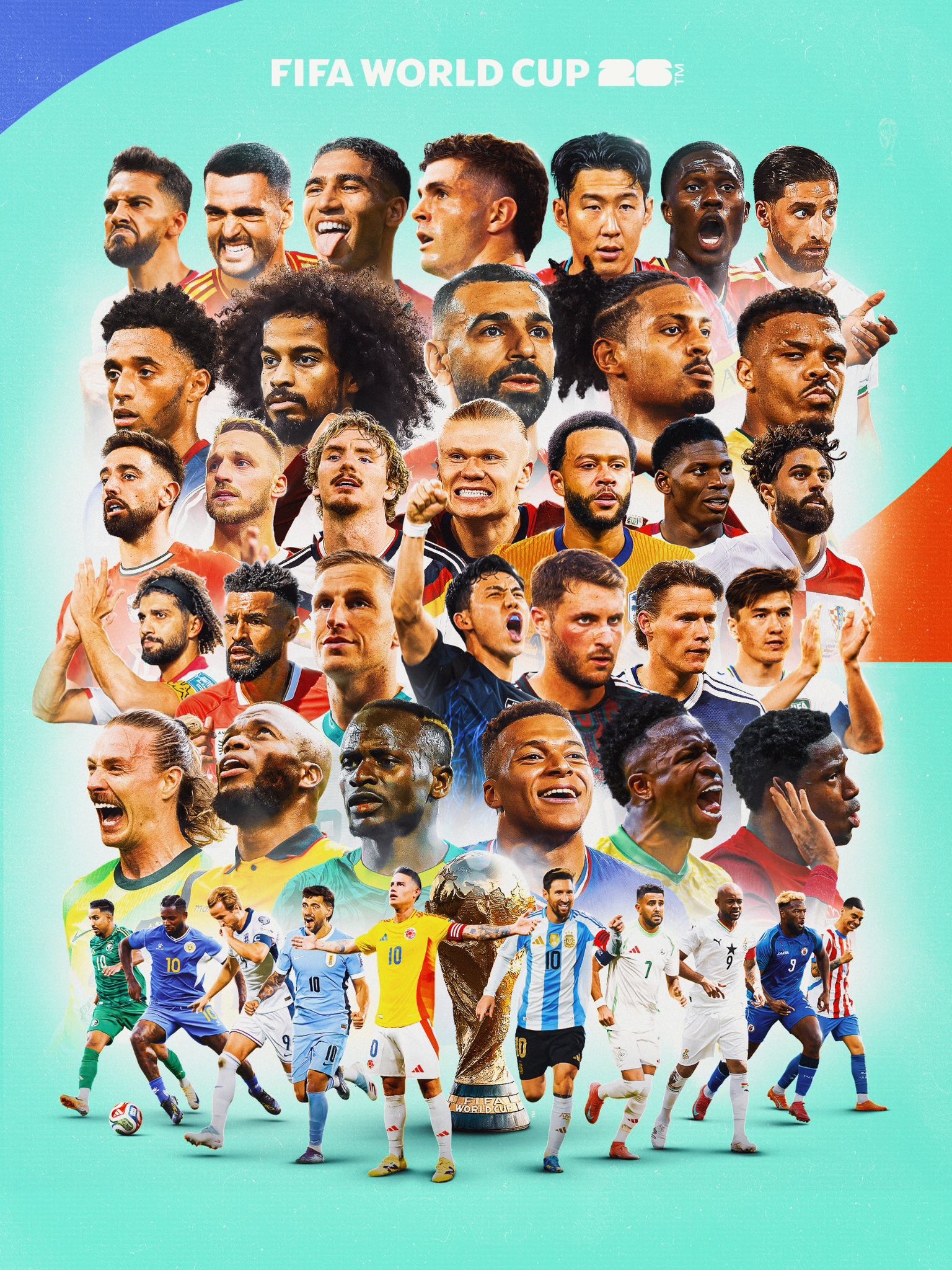 Poster của FIFA về World Cup 2026 không Ronaldo tồn tại khá lâu trên internet