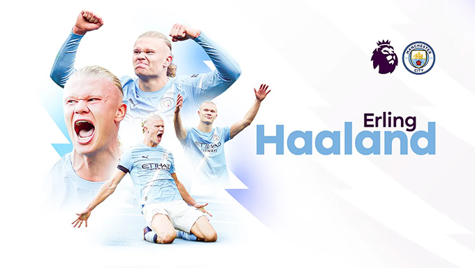 Haaland có hiệu suất ghi bàn xuất sắc hơn nhiều so với Messi, Ronaldo ở cùng độ tuổi