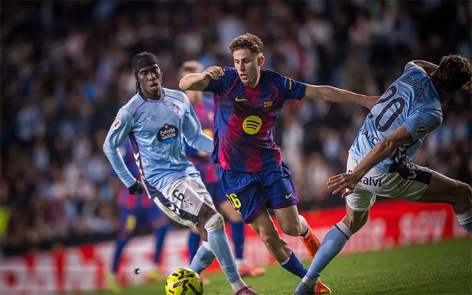 Fermín Lopez đã đá 99 trận cho Barca