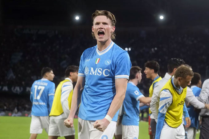 McTominay đang thi đấu thăng hoa tại Napoli và cả ĐT Scotland