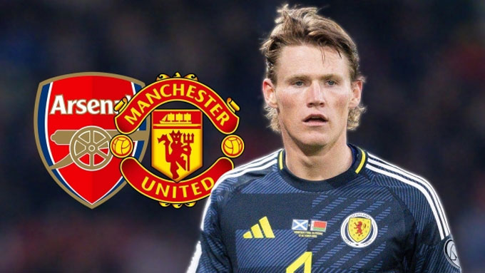 Cả MU và Arsenal đều muốn chiêu mộ McTominay
