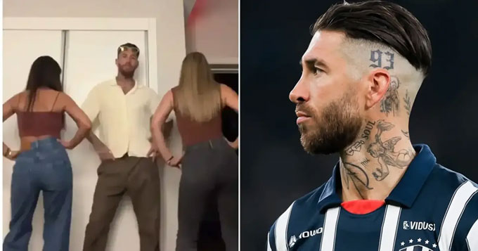 Ramos nhảy theo nhạc Taylor Swift