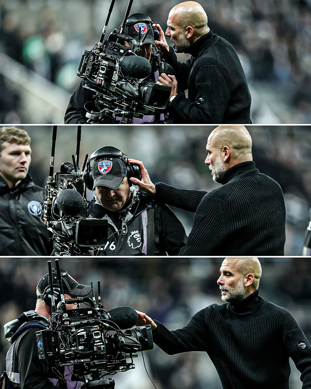 Guardiola bức xúc với các cameramen