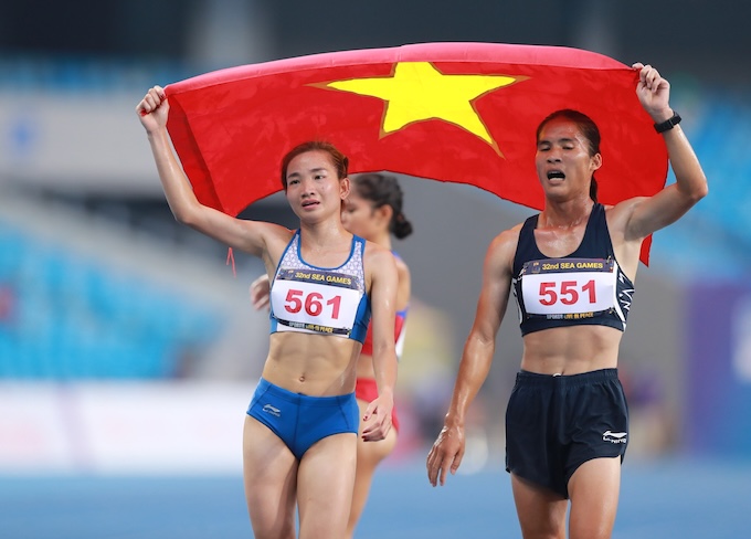 Điền kinh tiếp tục được kỳ vọng là mỏ vàng của thể thao Việt Nam tại SEA Games 33 - Ảnh: Minh Tuấn