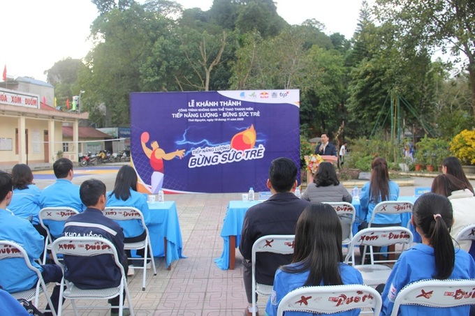 Thái Nguyên chính thức có thêm một không gian thể thao mới dành cho thanh niên.