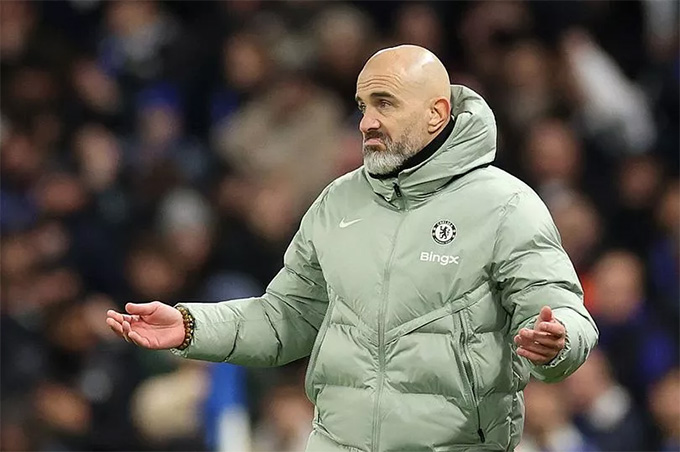 HLV Enzo Maresca của Chelsea lo lắng vì chấn thương của Estevao